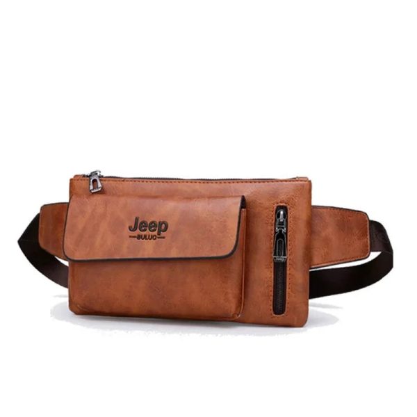 sac banane cuir jeep homme