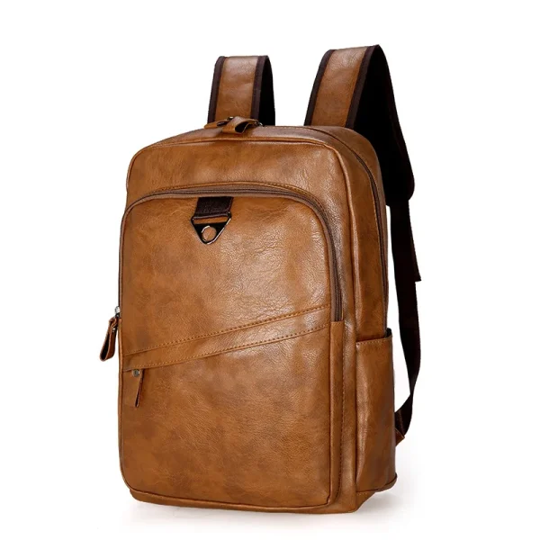 Sac à Dos de Luxe en Cuir PU Jaune