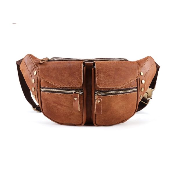 sac banane homme en cuir