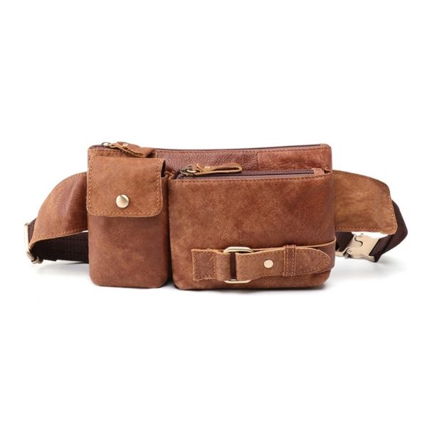 sacoche banane aventure homme en cuir