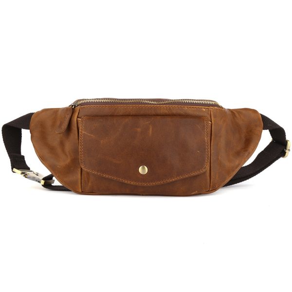 sac banane cuir homme chic