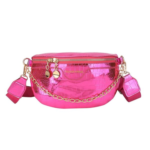 sac banane fashion Rose Brillant