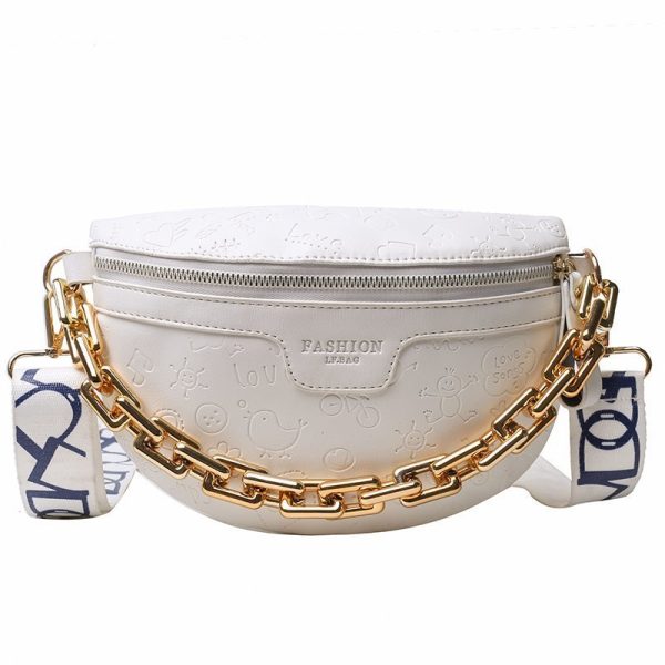 sac banane femme chic en cuir