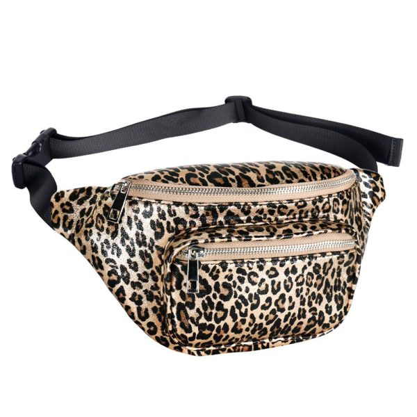 sac banane leopard femme