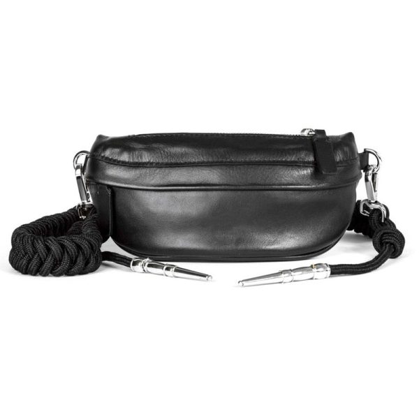 sac banane cuir femme