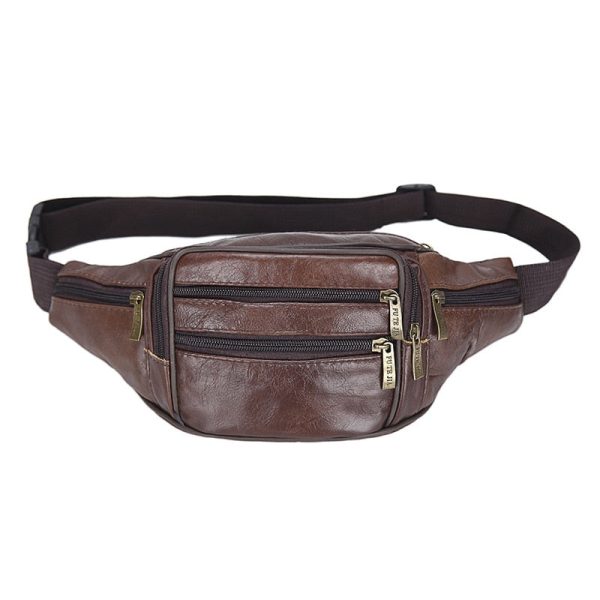 sac banane homme cuir