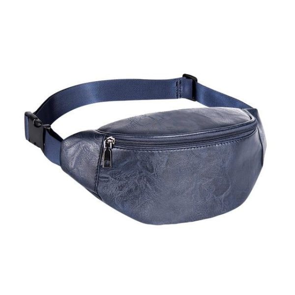 sac banane femme cuir marron