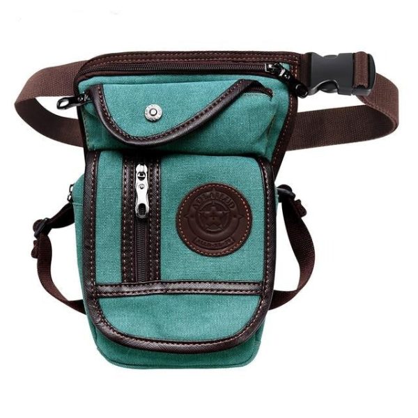 sac banane jean cuir sport moto velo