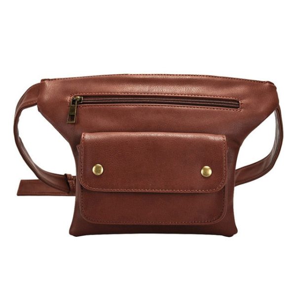 sac banane ceinture cuir femme