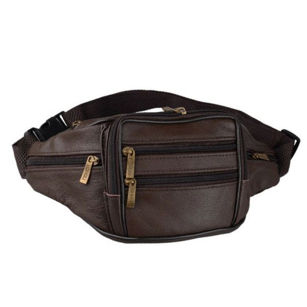 sac banane homme en cuir