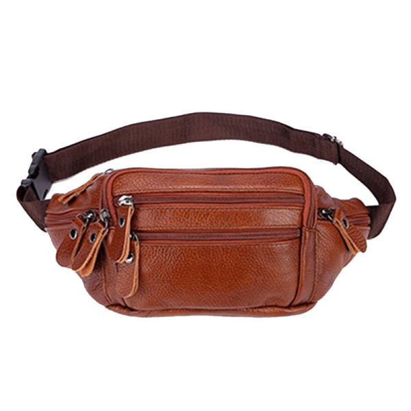sac banane cuir pour homme