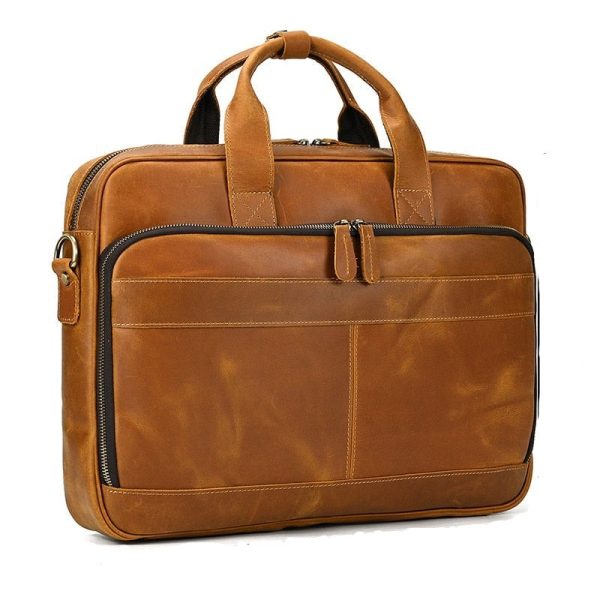 sacoche ordi 17 pouces Rockmore cuir