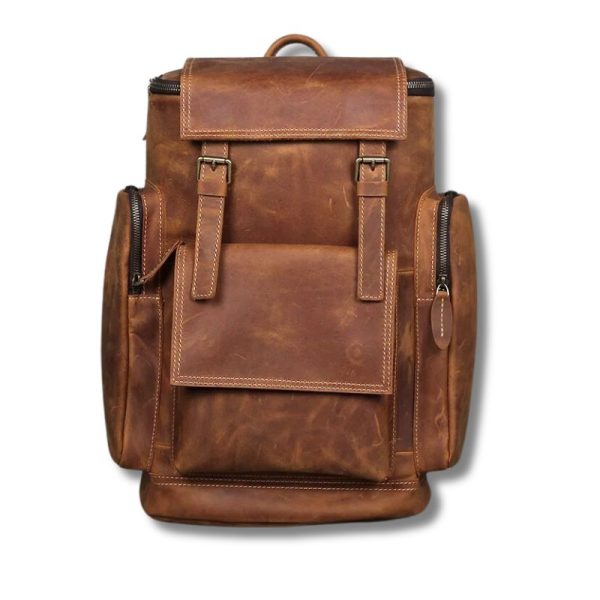cartable en cuir véritable
